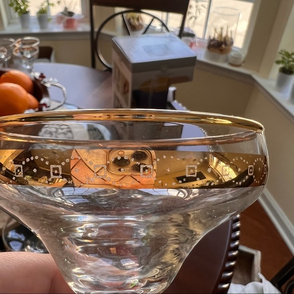 Vintage stemware five pieces - Picture 4 of 4